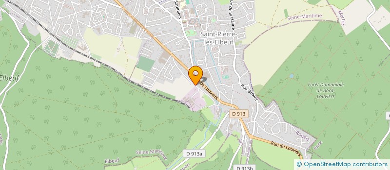 localisation de l'entreprise COMITE D'ENTREPRISE IFRACHEM  SAINT-PIERRE-LES-ELBEUF
