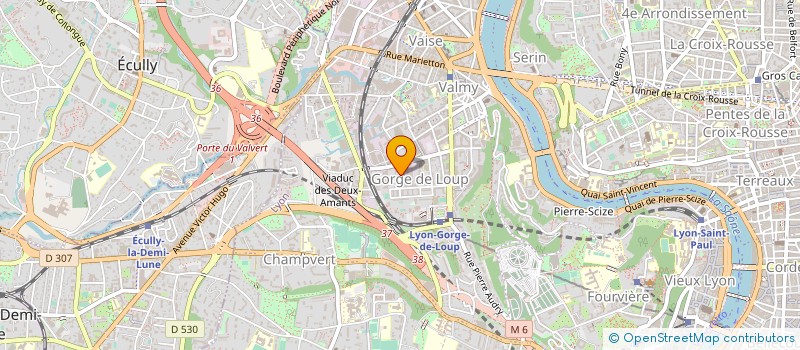 localisation de l'entreprise COMITE D'ENTREPRISE NOVACAP  LYON