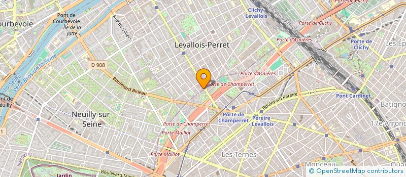 localisation de l'entreprise COMITE D ENTREPRISE OPEN à LEVALLOIS-PERRET