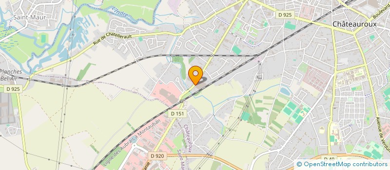 localisation de l'entreprise COMITE D ENTREPRISE PICARD SA à CHATEAUROUX