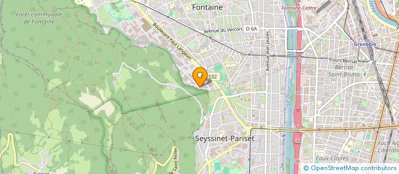 localisation de l'entreprise COMITE D ENTREPRISE POMAGALSKI  FONTAINE