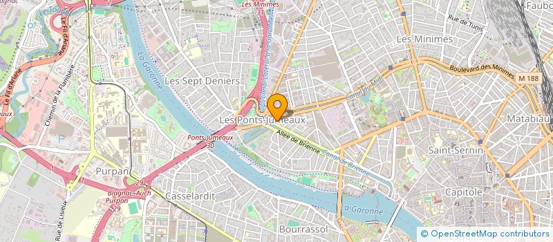 localisation de l'entreprise COMITE D'ENTREPRISE PROMOLOGIS à TOULOUSE