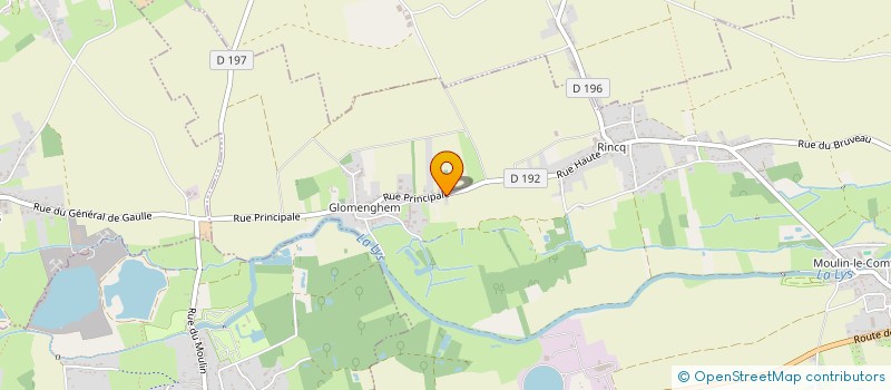 localisation de l'entreprise COMITE D'ENTREPRISE PRUVOST LEROY  SAINT-HILAIRE-COTTES