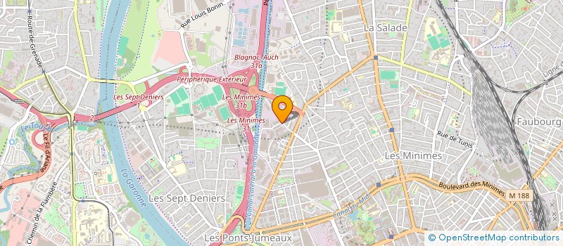 localisation de l'entreprise COMITE D'ENTREPRISE REXEL à TOULOUSE
