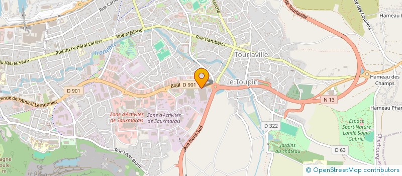 localisation de l'entreprise COMITE D'ENTREPRISE SANMINA FRANCE  CHERBOURG-EN-COTENTIN