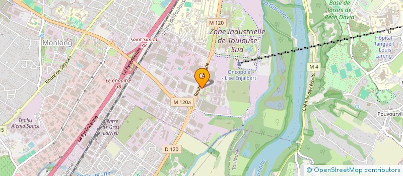 localisation de l'entreprise COMITE D'ENTREPRISE SANOFI RECHERCHE à TOULOUSE