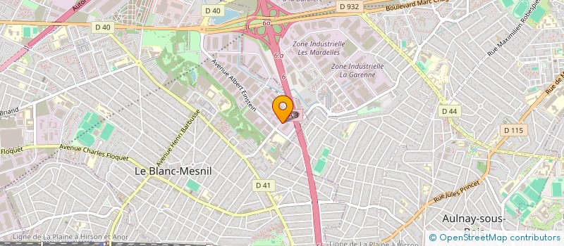 localisation de l'entreprise COMITE D ENTREPRISE SICLI à LE BLANC-MESNIL