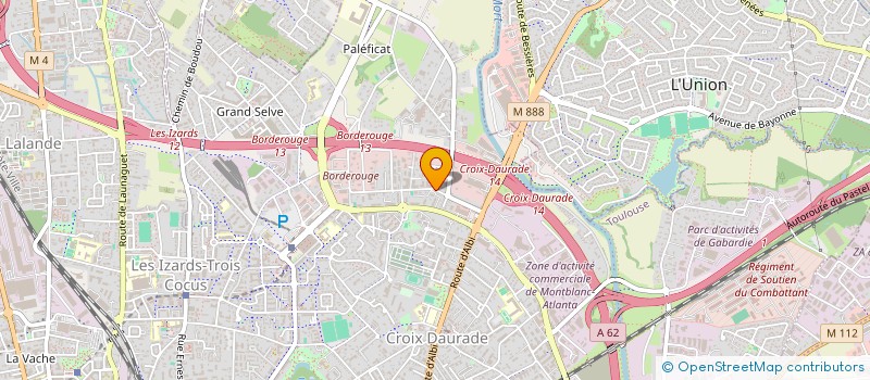 localisation de l'entreprise COMITE D ENTREPRISE TOUTELECTRIC à TOULOUSE