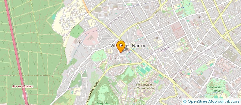 localisation de l'entreprise COMITE D ENTREPRISE URSSAF 54  VILLERS-LES-NANCY