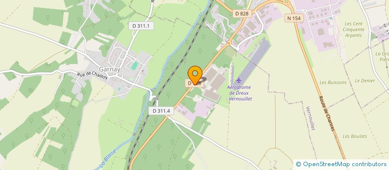 localisation de l'entreprise COMITE D'ENTREPRISE USINE SKAI à GARNAY