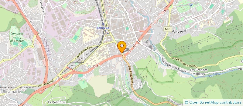 localisation de l'entreprise COMITE D ETABLISSEMENT à SAINT-ETIENNE