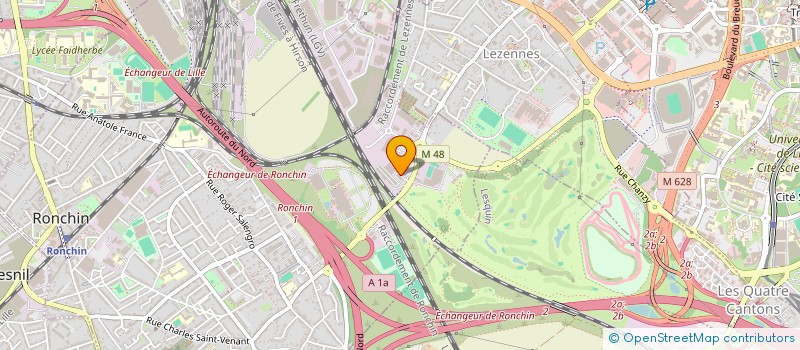 localisation de l'entreprise COMITE D'ETABLISSEMENT ADEO SERVICES  RONCHIN