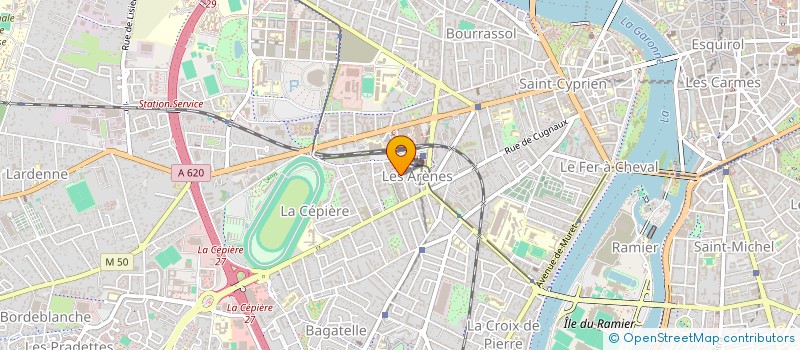 localisation de l'entreprise COMITE D'ETABLISSEMENT CEGELEC à TOULOUSE