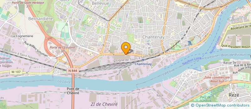 localisation de l'entreprise COMITE D'ETABLISSEMENT CROWN EMBALLAGE NANTES  NANTES
