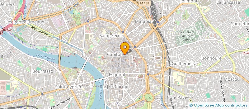 localisation de l'entreprise COMITE D'ETABLISSEMENT DE RADIO FRANCE à TOULOUSE