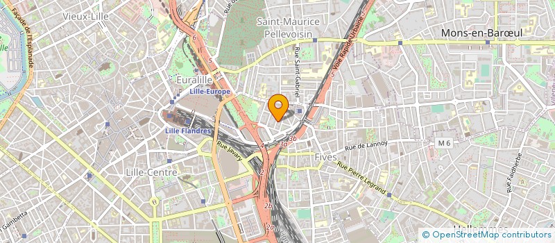 localisation de l'entreprise COMITE D'ETABLISSEMENT MEDIREST à LILLE