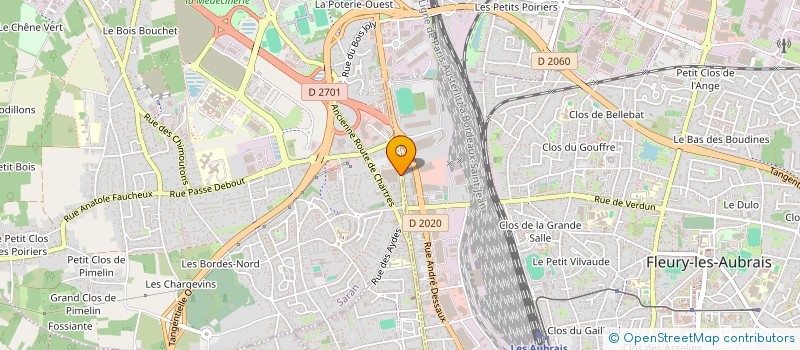 localisation de l'entreprise COMITE D'ETABLISSEMENT RENAULT à SARAN