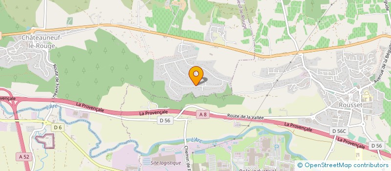 localisation de l'entreprise COMITE D'ETABLISSEMENT STMICROELECTRONIC à ROUSSET