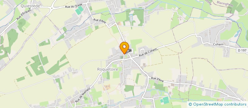 localisation de l'entreprise COMITE D'HISTOIRE DE ROQUETOIRE  ROQUETOIRE