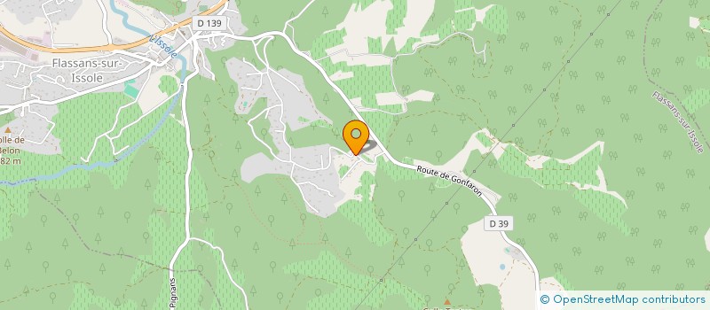 localisation de l'entreprise COMITE D'INTERET DES QUARTIERS DE LA COLLINE DE SAINT-ACHQUILLEE à FLASSANS-SUR-ISSOLE