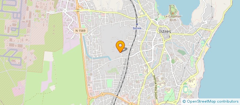 localisation de l'entreprise COMITE D INTERET DU QUARTIER DES BOCAGERES à ISTRES