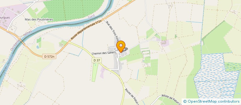 localisation de l'entreprise COMITE D'INTERET DU VILLAGE DE SALIERS à ARLES