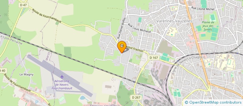localisation de l'entreprise COMITE D'ORGANISATION DE LA CORRIDA DE VAUZELLES à VARENNES-VAUZELLES