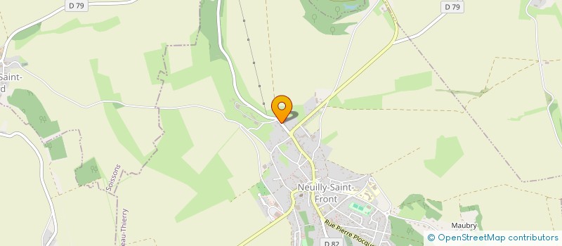 localisation de l'entreprise COMITE D'ORGANISATION DE LA FOIRE AUX POMMES  NEUILLY-SAINT-FRONT