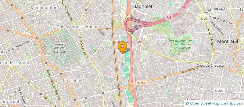 localisation de l'entreprise COMITE D'ORGANISATION DES CHAMPIONNATS D'EUROPE D'HALTEROPHILIE IPC HANDISPORT 2018 (COCED'HAL)  PARIS