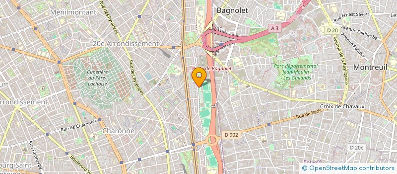 localisation de l'entreprise COMITE D'ORGANISATION DES CHAMPIONNATS D'EUROPE DE BOCCIA HANDISPORT-NANTES 2020  PARIS