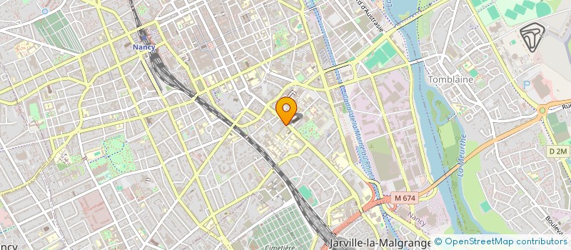 localisation de l'entreprise COMITE D'ORGANISATION DES COLLEGIADES  NANCY
