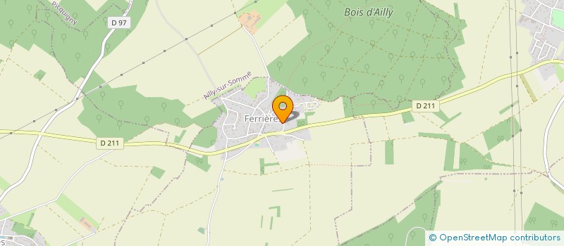 localisation de l'entreprise COMITE D'ORGANISATION DES FESTIVITES DE LA STRUCTURE DE MEDECINE D'URGENCE  FERRIERES