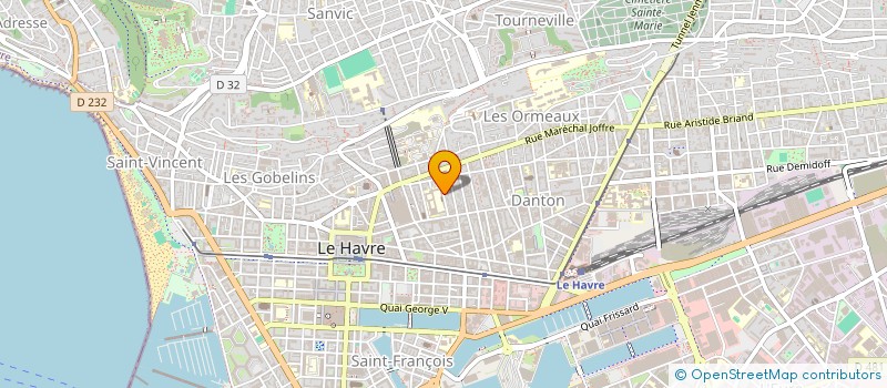 localisation de l'entreprise COMITE D'ORGANISATION DES FETES TRADITIONNELLES DE RENAULT SANDOUVILLE  LE HAVRE