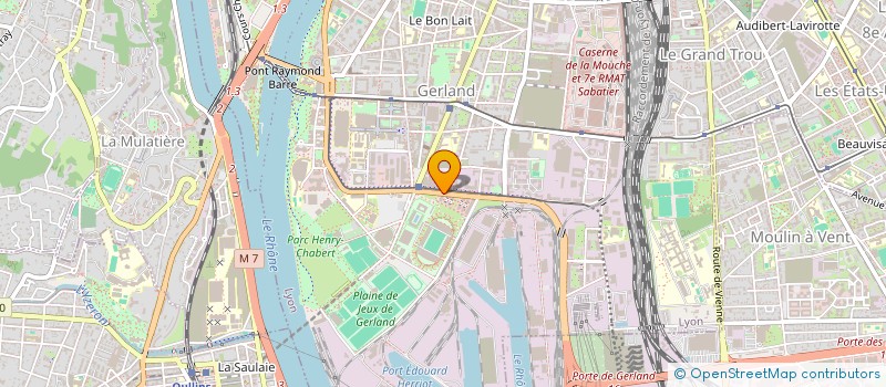 localisation de l'entreprise COMITE D'ORGANISATION DES JEUX OLYMPIQUES ET PARALYMPIQUES D'HIVER DES ALPES FRANCAISES 2030  LYON