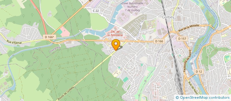 localisation de l'entreprise COMITE D'ORGANISATION DU RASSEMBLEMENT TECHNIQUE NATIONAL DES JEUNES SAPEURS POMPIERS 2026  GOLBEY