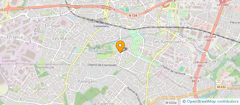 localisation de l'entreprise COMITE D'ORGANISATION DU TRIATHLON DE TOULOUSE (C.O.T.T.) à COLOMIERS