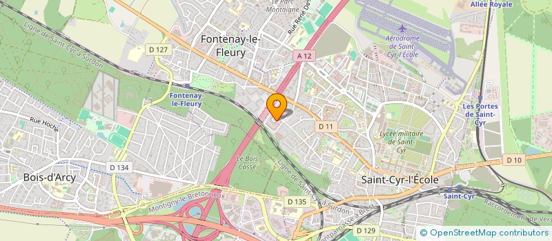 localisation de l'entreprise COMITE DAL DE SAINT CYR L'ECOLE à SAINT-CYR-L'ECOLE
