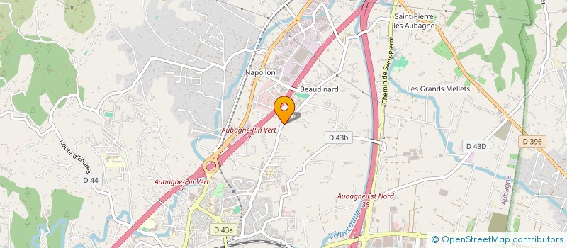 localisation de l'entreprise COMITE DAUBAGNE DE LA FEDERATION NATIONALE DES ANCIENS COMBATTANTS à AUBAGNE