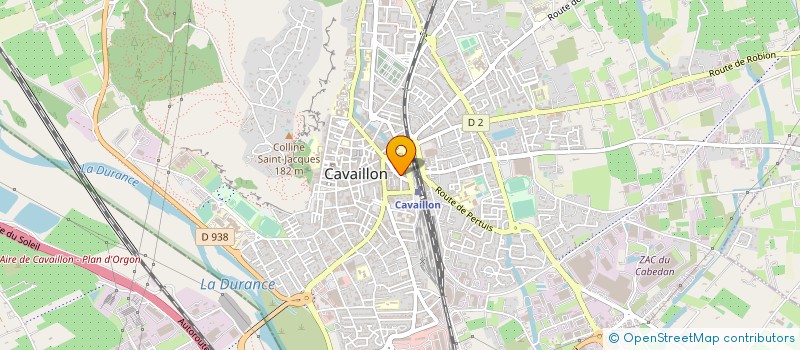 localisation de l'entreprise COMITE DE BASSIN D'EMPLOI  CAVAILLON