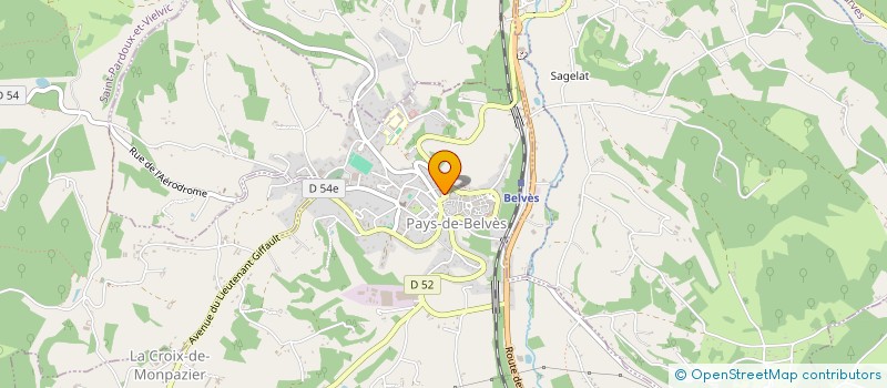 localisation de l'entreprise COMITE DE BELVES DE LA FEDERATION NATIONALE DES ANCIENS COMBATTANTS EN ALGERIE  PAYS DE BELVES