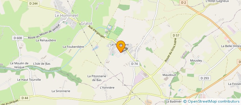 localisation de l'entreprise COMITE DE CANTINE LA VENDELEE à LA VENDELEE
