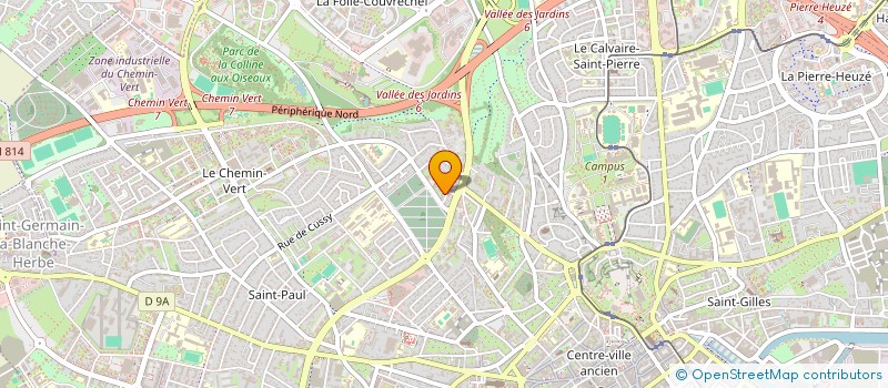localisation de l'entreprise COMITE DE COORDINATION DES ASSOCIATIONS PATRIOTIQUES ET AMICALES DE LA VILLE DE CAEN à CAEN