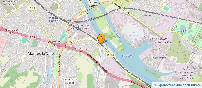 localisation de l'entreprise COMITE DE COORDINATION DES SALARIES DE PSA AUTOMOBILES SA COC PSA à MANTES-LA-VILLE