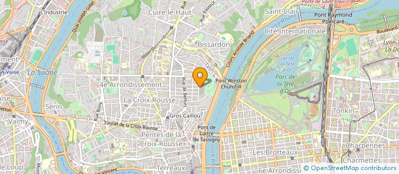localisation de l'entreprise COMITE DE CYCLOTOURISME RHONE METROPOLE DE LYON à LYON