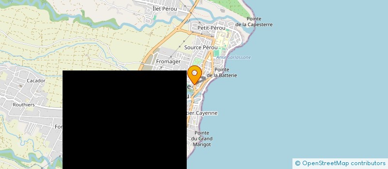 localisation de l'entreprise COMITE DE DEFENSE DE L'EAU POUR LA GPE à CAPESTERRE-BELLE-EAU