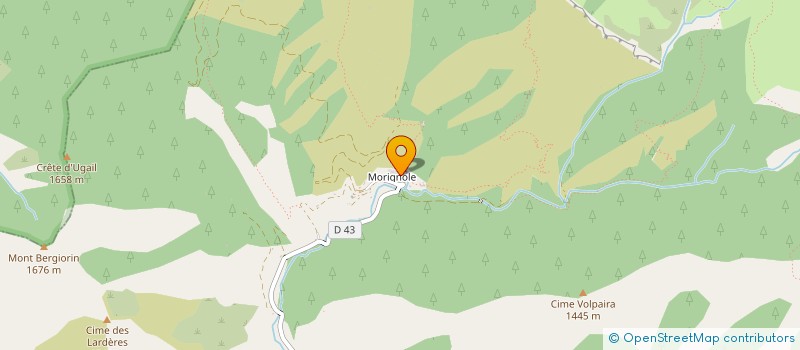 localisation de l'entreprise COMITE DE DEFENSE DE MORIGNOLE  LA BRIGUE