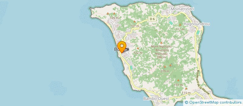 localisation de l'entreprise COMITE DE DEFENSE DES INTERETS DE MAYOTTE (CODIM) à BOUENI