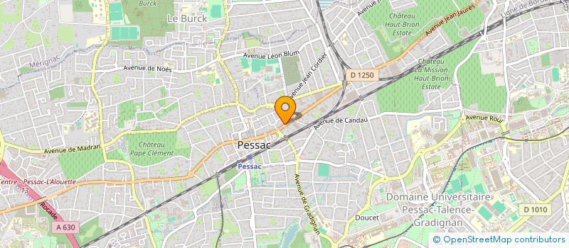 localisation de l'entreprise COMITE DE DEFENSE DES INTERETS DES HABITANTS DU QUARTIER DU CASINO à PESSAC