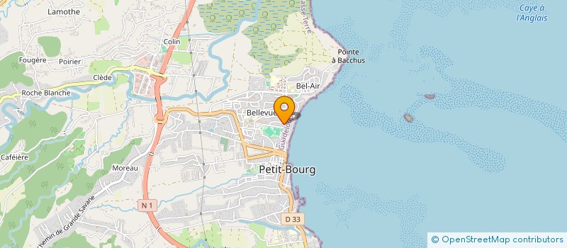 localisation de l'entreprise COMITE DE DEFENSE DES INTERETS DES PERSONNES HANDICAPES à PETIT-BOURG