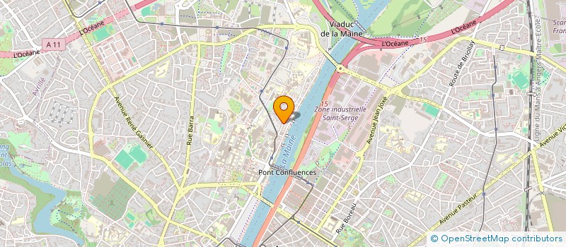 localisation de l'entreprise COMITE DE DEFENSE DES INTERETS DU QUARTIER DE RECULEE à ANGERS